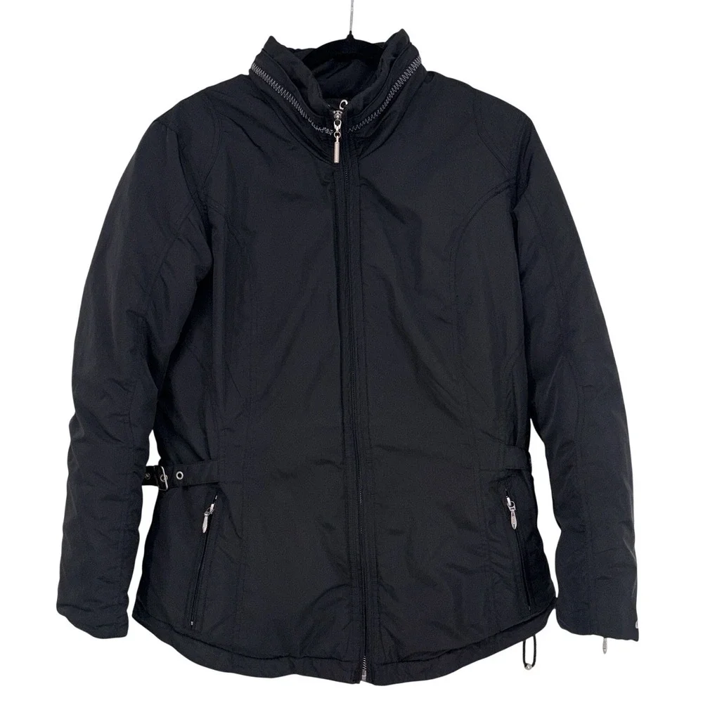 Obermeyer Women's Jacket Size 10 Black Ski Snowboard Winter Outdoors NO HOOD